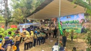 Suasana Antrean Makan Siang Warnai Jampanal Hizbul Wathan 2026, Peserta Belajar Sabar dan Tertib