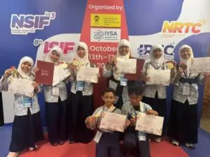 Dua Tim Peneliti Cilik Muhida Sabet Gold Medal dalam ISIF