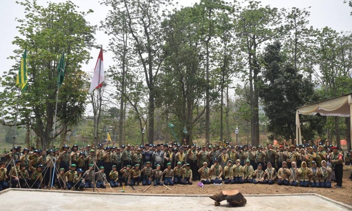 1.300 Pandu Meriahkan Jampanal Hizbul Wathan Jawa Timur 2026 di Pasuruan