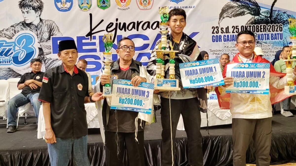 Spemudas Paciran Raih Juara Umum III Batu Championship 3 2026