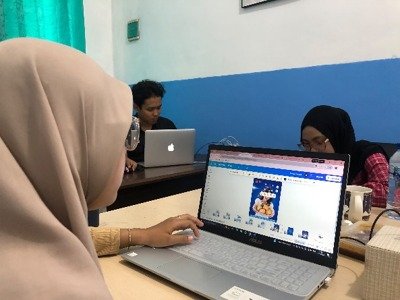 Mahasiswa Magang BFS Medika Produksi 38 Desain Feed untuk Pengembangan Konten Digital