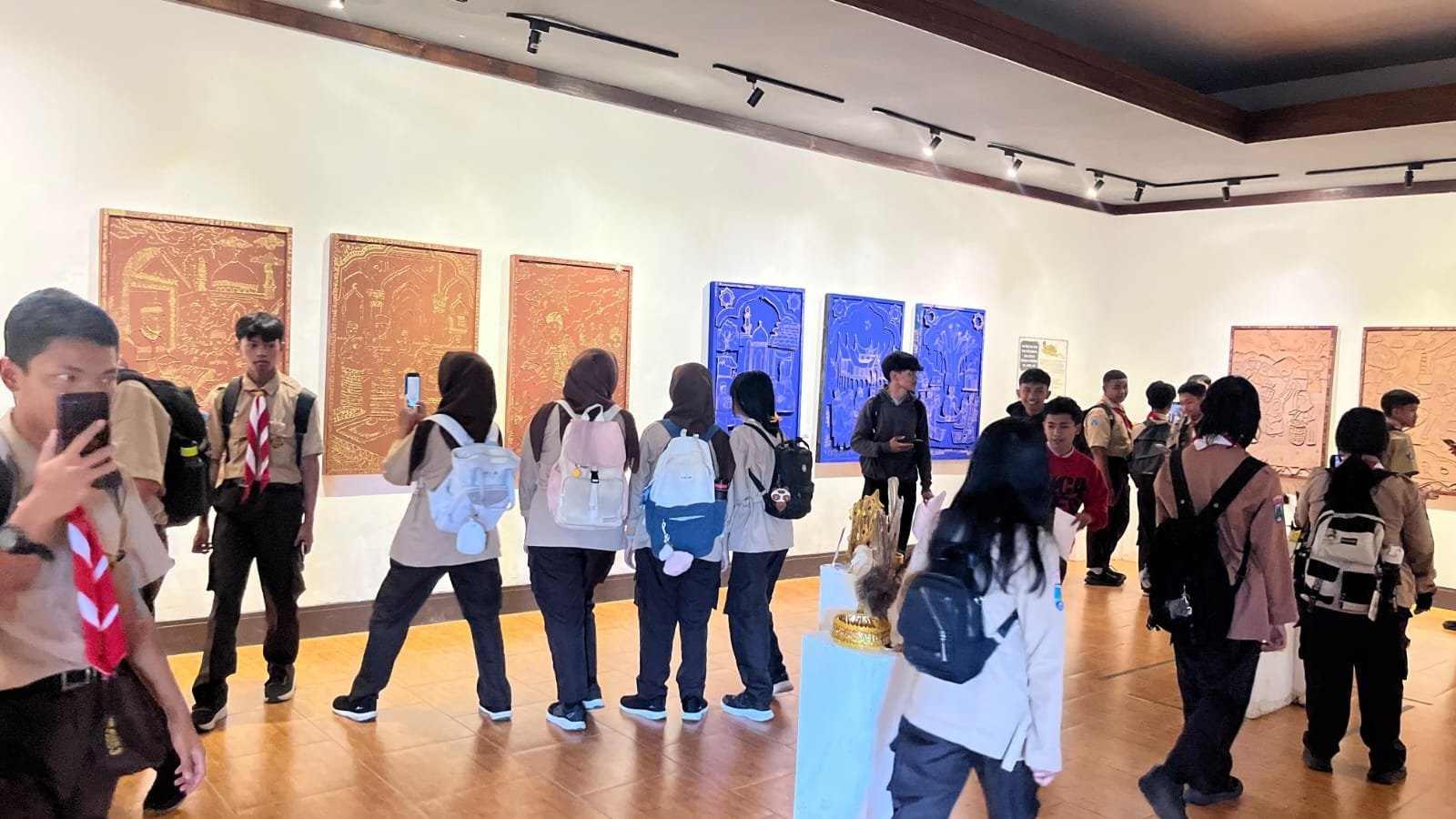 Pameran Integrasi Pembelajaran SMP Muhammadiyah 8 Batu Hidupkan Nilai Akhlak dan Merayakan Budaya