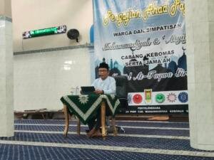 Pengajian Ahad Pagi Kebomas, Abduh Paparkan Tiga Penghambat Peradaban Islam Berkemajuan