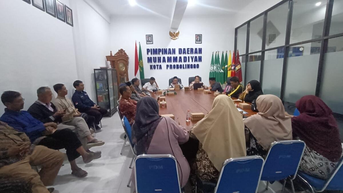Jelang Temu PDM se-Balapan, PDM Kota Probolinggo Matangkan Persiapan