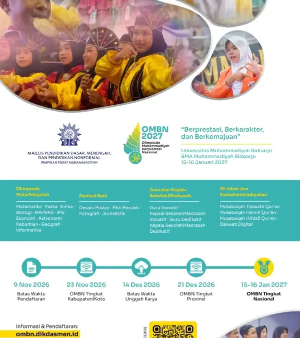 OMBN 2027 Digelar di Umsida, Pendaftaran Ditutup 9 November