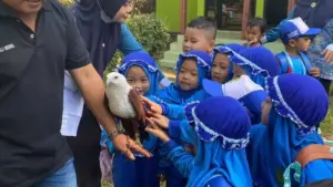 Tawa Ceria 128 Murid PAUD Aisyiyah V Kota Probolinggo Warnai Outing Class di TWSL