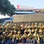 Menilik Kafilah Pandu HW SDM Limas Tertangkas Perkemahan Pengenal Purwa HW di Agromulya Prigen