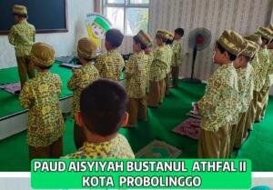 PAUD Aisyiyah II, Kota Probolinggo Istiqamahkan Salat Dhuha Berjamaah, Tanamkan Cinta Al-Qur’an Sejak Dini
