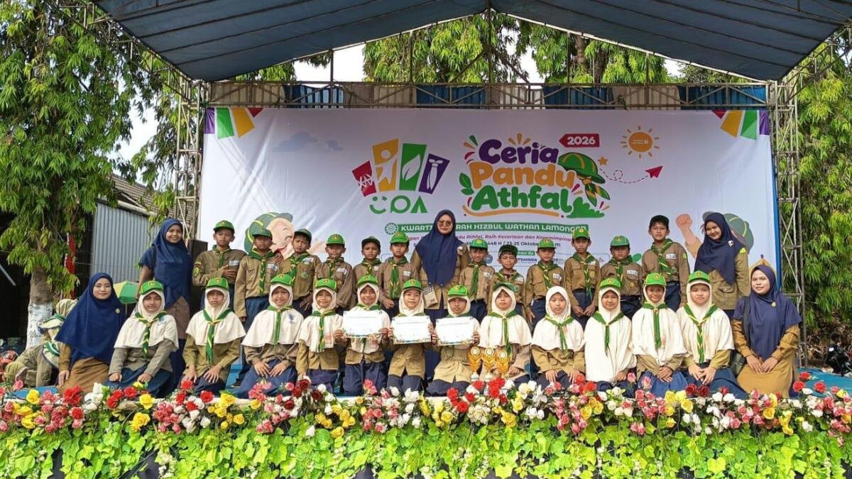 Tiga Prestasi, Satu Semangat! SD Musaka Bersinar di Ceria Pandu Athfal Lamongan