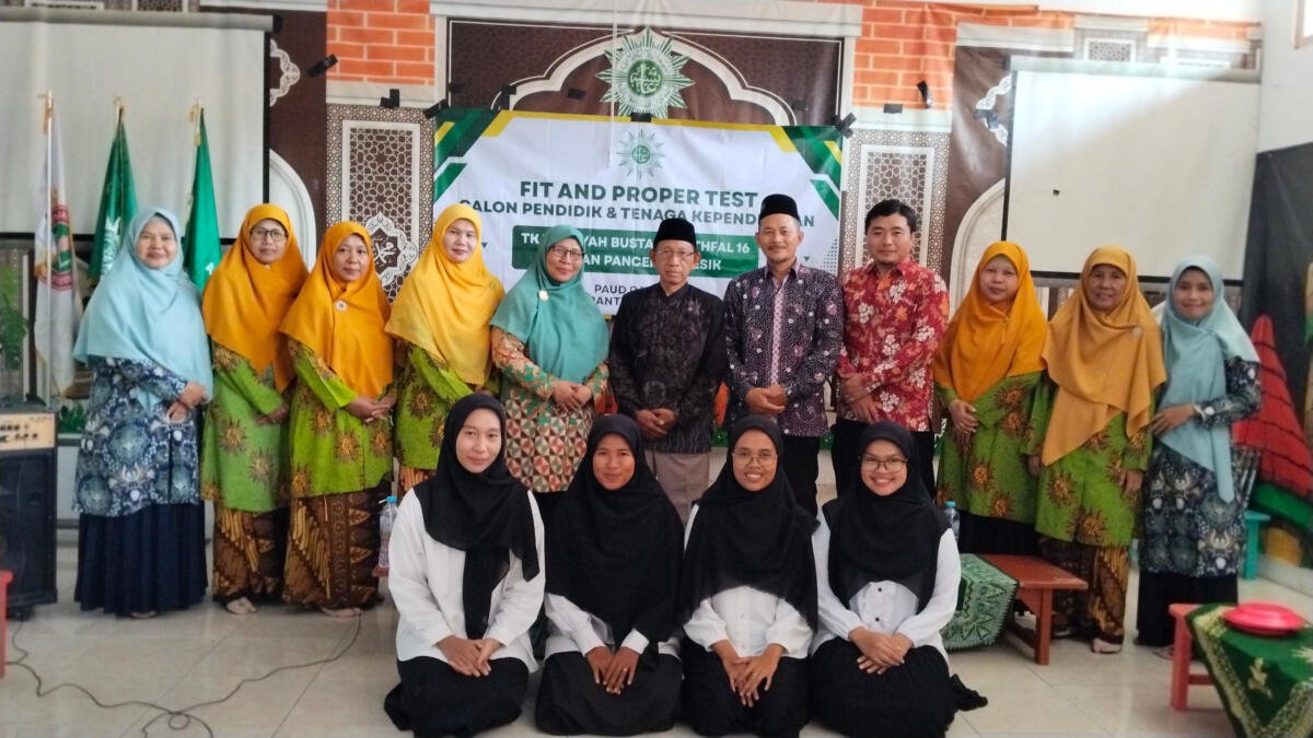 TK ABA 16 Wotan Gelar Fit and Proper Test Calon Pendidik dan Tenaga Kependidikan