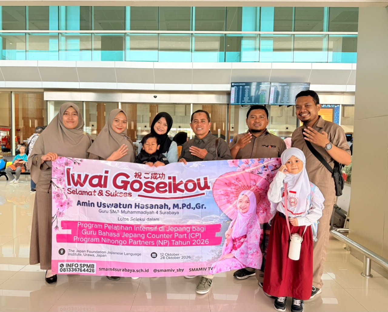 Guru SMAMIV Lolos Program Nihongo Partners 2026, Siap Perdalam Bahasa dan Budaya Jepang
