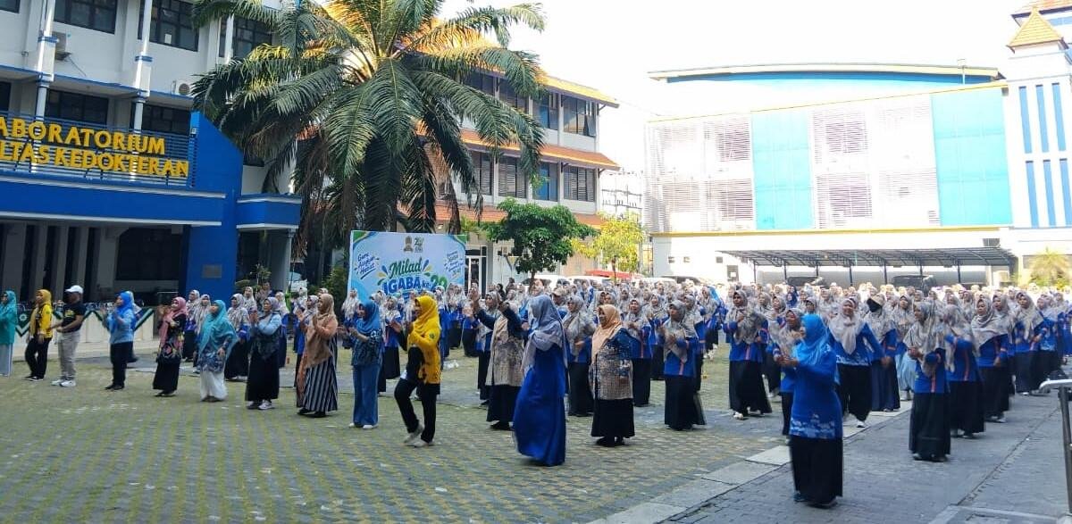 Semarak Milad IGABA ke-29, Guru Aisyiyah Pererat Silaturahmi Lewat Senam dan Jalan Sehat