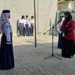 Mahasiswa PPG Calon Guru Umsura Jadi Pembina Upacara, Ajak Murid Jaga Kerukunan