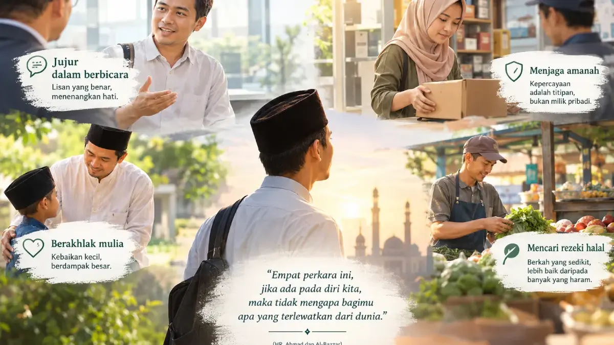 Empat Perkara yang Membuat Kita Tak Kehilangan Apa-Apa