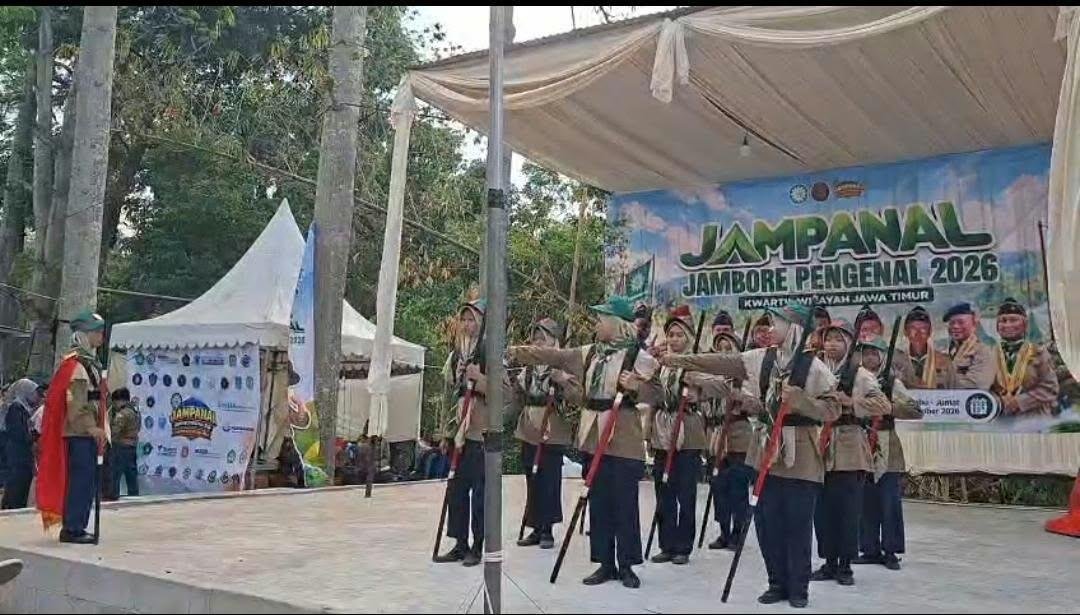 Jampanal HW Jatim Jadi Ajang Mengasah Karakter dan Keterampilan Pandu