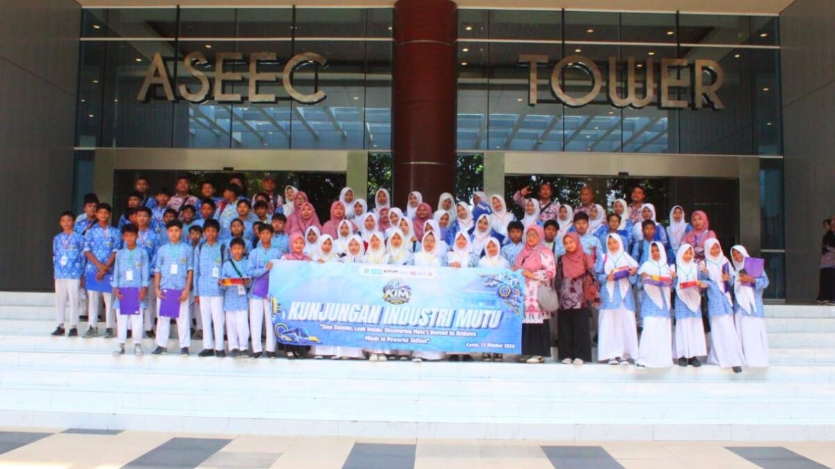 KIM Edisi Kedua, SMP Mutu Blimbing Ajak Siswa Belajar Industri Halal dan Penyiaran Televisi