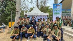 SMP Muhammadiyah 1 Pare Terjunkan Dua Regu dalam Jampanal Hizbul Wathan 2026