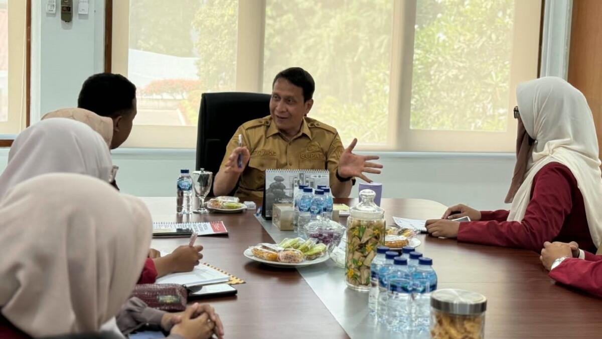 PC IMM Bojonegoro Audiensi Bersama Bupati Bojonegoro, Paparkan Inovasi Rumah Belajar Penamu