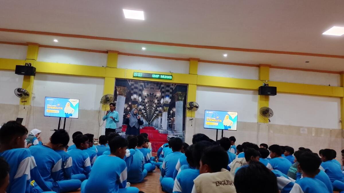 Sehari Jadi Siswa Spemduta, 196 Siswa SD Mumtaz Rasakan Serunya Belajar di Bangku SMP