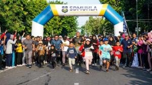 Semarak Milad ke-60, SD Muhla Gelar Family Run