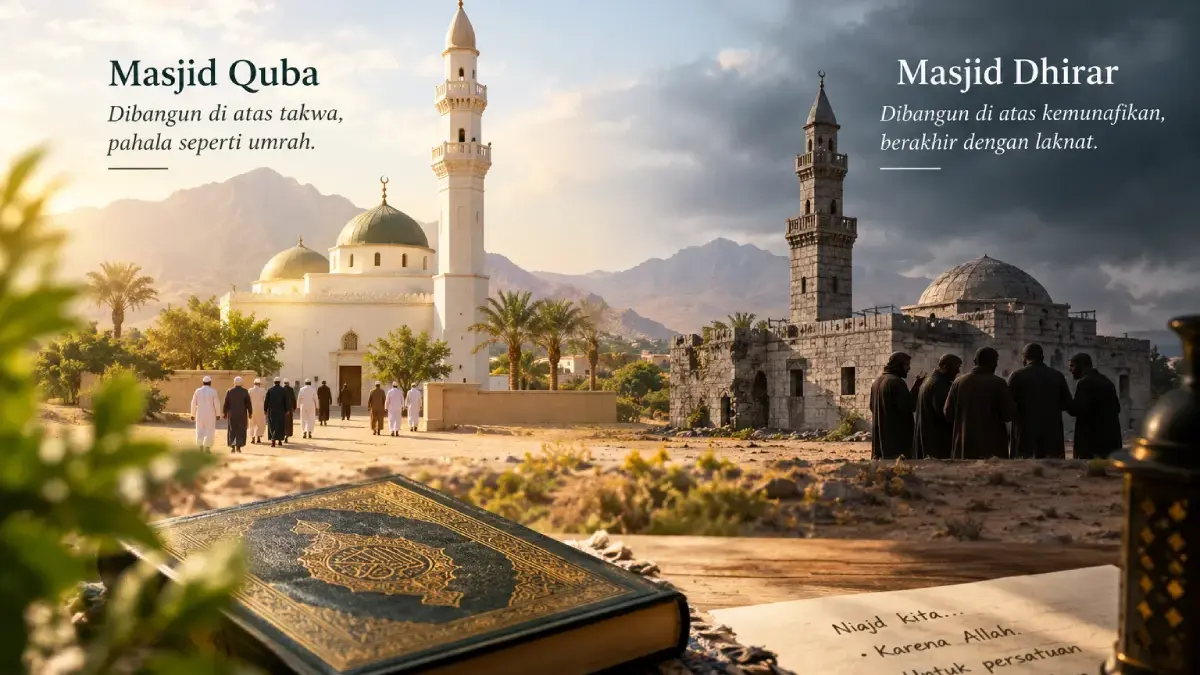 Masjid Dhirar dan Bahaya Niat yang Tersembunyi
