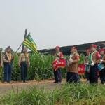 Semarak Pawai Ta’aruf Jampanal HW Jatim, dari Drumband hingga Pakaian Adat Nusantara