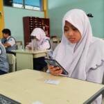 Spemutu Gelar STS Berbasis Komputer dan Android, Siswa Antusias Ikuti Asesmen