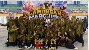 Debut Tingkat Jawa Timur, Drumband Gema Nada Al Mizan Putri Borong Enam Juara di Marching Open Tournament 2026
