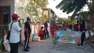Jalan Sehat Kampung Kandangan Asri Pucakwangi Meriah, Sediakan 100 Hadiah Hiburan