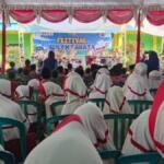 Semarak Festival Bulan Bahasa Mimda, Siswa Asah Kreativitas Lewat Relief Tiga Dimensi