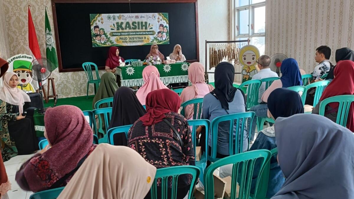 PAUD Aisyiyah II Kota Probolinggo Gelar Kasih, Perkuat Sinergi Sekolah dan Orang Tua