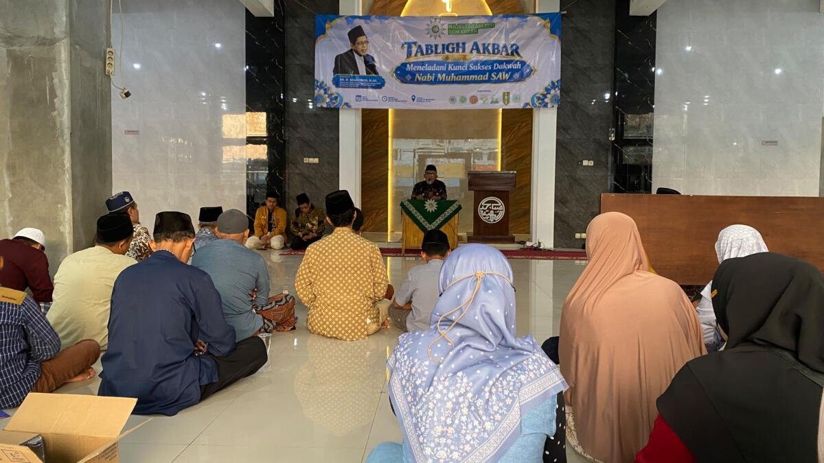 Teladani Kunci Sukses Dakwah Rasulullah, PCM Krian Gelar Tabligh Akbar