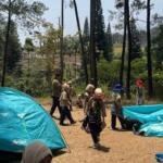 Pantang Menyerah, Siswa SD Muhammadiyah 3 Ikrom Wage Berjuang Mendirikan Tenda di Student Scout Camp 2026