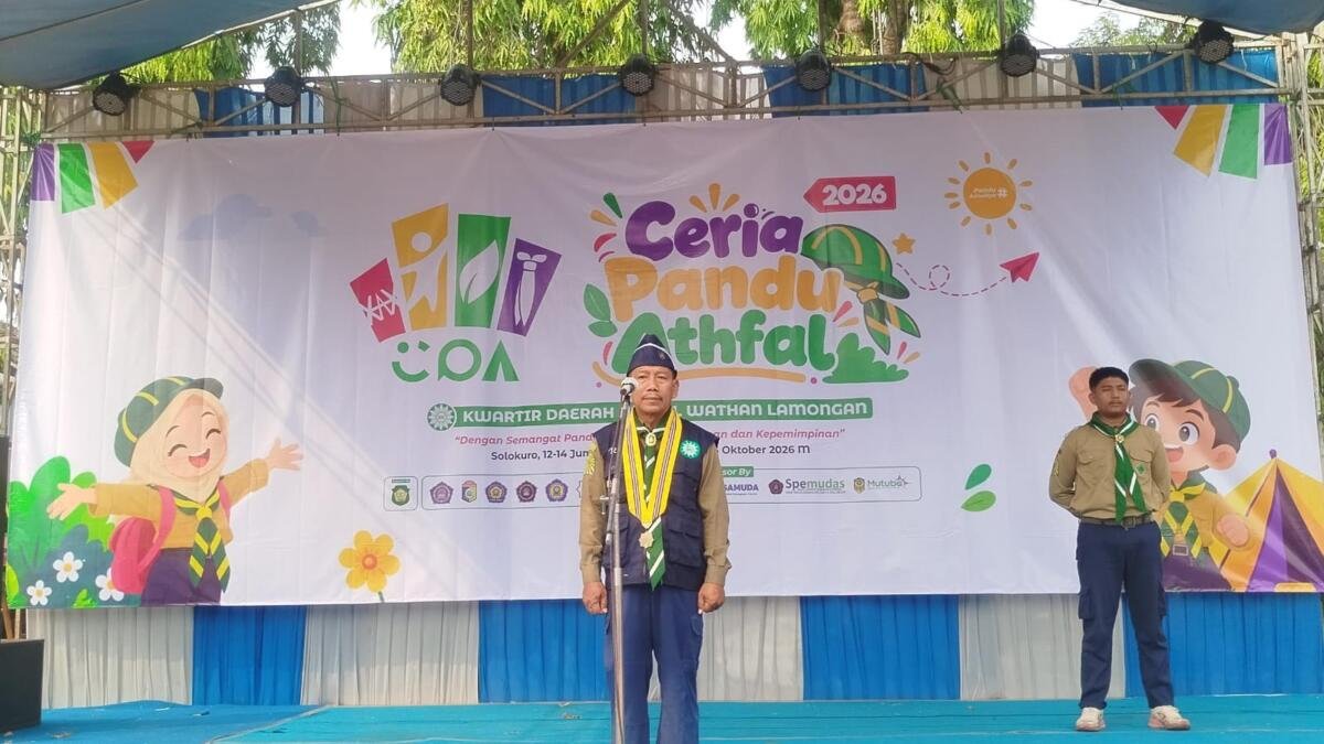Ketua Kwarwil HW Jatim Buka CPA HW Lamongan, Tekankan Kemandirian Sejak Dini