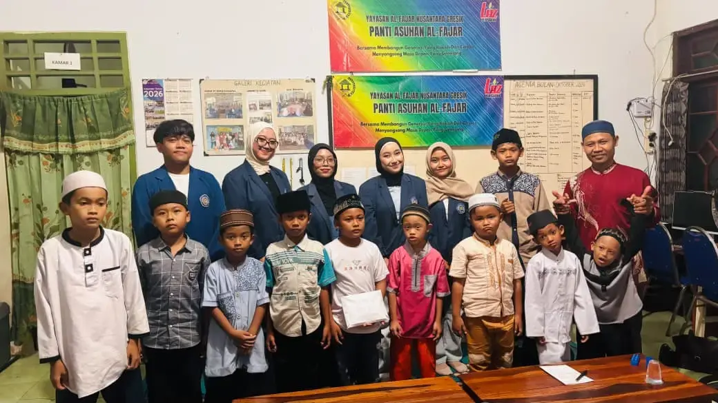 Mahasiswa Manajemen UMG Berbagi Kebahagiaan di Panti Asuhan Al-Fajar