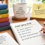 Judul Apik, Pemantik Daya Tarik!