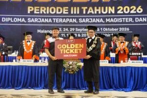Wisuda ke-123 UMM Jadi Momentum Buka PMB 2027, 10 Beasiswa Disiapkan