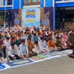 Ikhtiar dan Doa untuk Negeri, Siswa SD Muhammadiyah Manyar Laksanakan Salat Istisqa