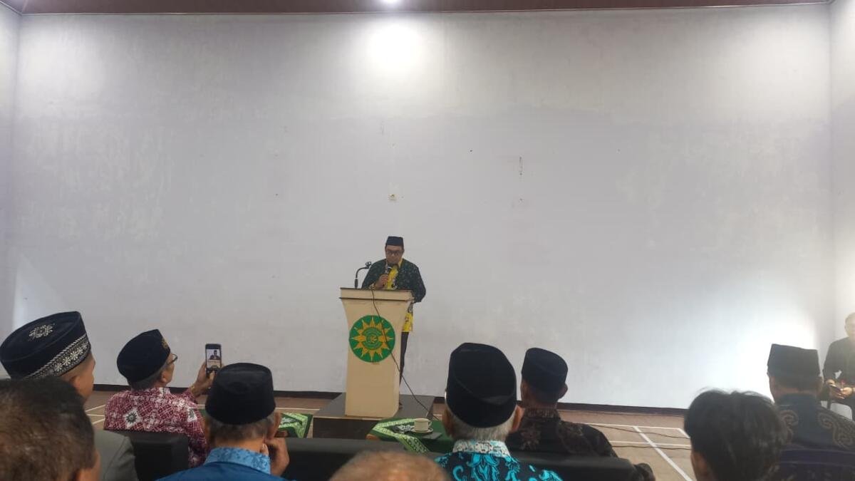 Ketua PCNU Isi Pengajian Muhammadiyah Bondowoso, Serukan Kolaborasi Merawat Indonesia