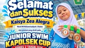 Tiga Medali Juara Dua, Kaisya Zea Alegra Buktikan Konsistensi Sejak Usia Dini