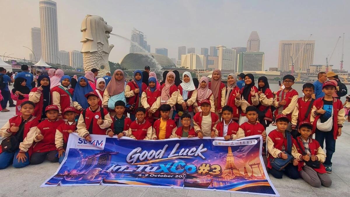 Hari Keempat In TuXCo #3, Siswa SDMM Jelajah Singapura