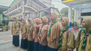 6,5 Kilometer Menembus Alam, Dewan Pasukan Qobilah SMP MBS Jombang Tanamkan Cinta Lingkungan