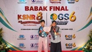 Guru dan Siswa SD Muhammadiyah 18 Surabaya Raih Medali Perunggu di Final Nasional OGS 6 dan KSNR 8