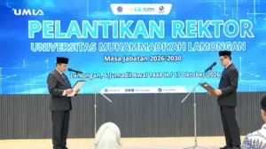 Ketua Kwarwil HW Jatim Ucapkan Selamat atas Pelantikan Rektor Umla Periode Kedua