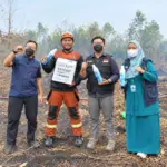 Muhammadiyah Salurkan 250 Oxycan untuk Relawan Karhutla di Kalteng