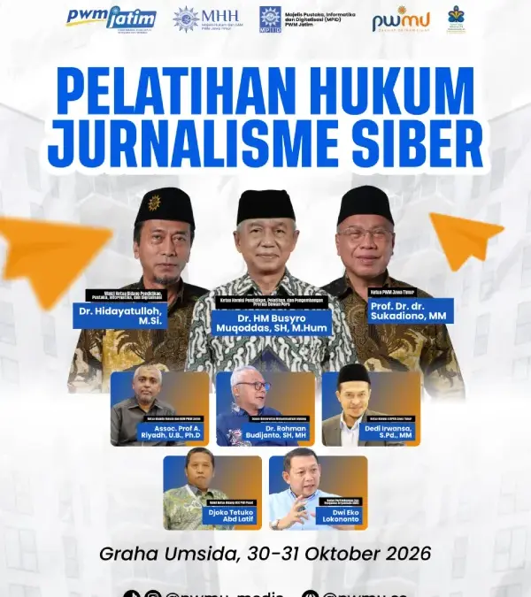 Hadapi Era AI, Wartawan Muhammadiyah Dibekali Literasi Hukum dan Keamanan Digital