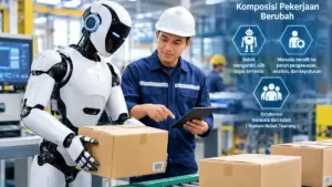 Robot Humanoid Tak Langsung Gantikan Manusia, Pakar UMY: Komposisi Pekerjaan yang Berubah