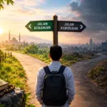 Di Persimpangan Hidup, Jalan Mana yang Kita Pilih?