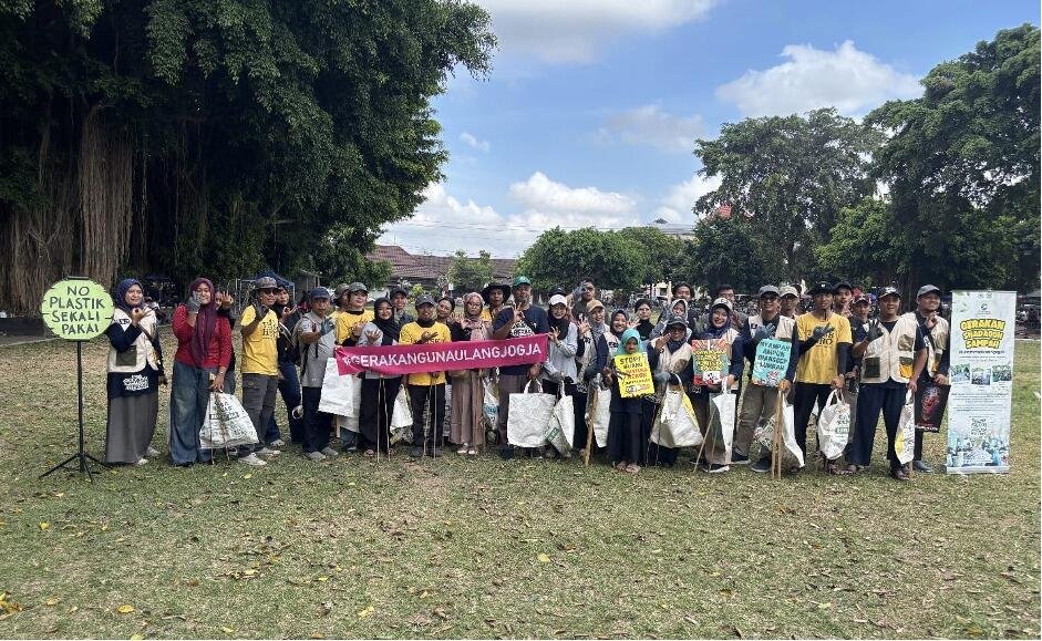 GSSMu Ngaglik dan Trash Hero Yogyakarta Ajak Warga Biasakan Gaya Hidup Zero Waste
