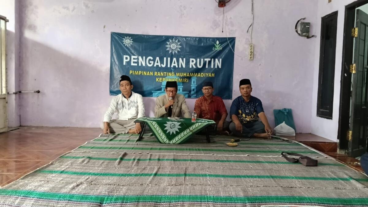 PRM Kepuhkemiri Gelar Pengajian Silaturahim, PCM Tulangan Tekankan Pentingnya Meraih Maghfiroh dan Rahmat Allah